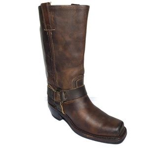 Frye 77300-3 Women’s Brown Distressed Boots Sz 6.5